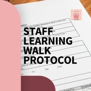 Product image of Staff Learning Walk Protocol