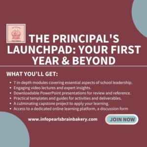 The Principal's Launchpad: Your First Year & Beyond