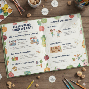 Lesson Plan Ideas for Food We Eat